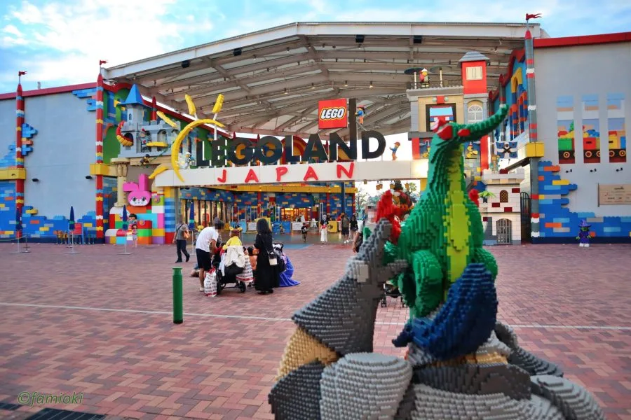 レゴランドの入り口