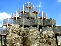 あすたむらんど徳島の冒険の国のアスレチック