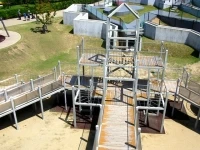 あすたむらんど徳島の冒険の国のアスレチック