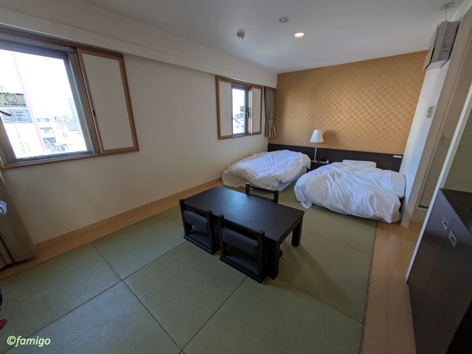 センターワンホテル半田の部屋の風景